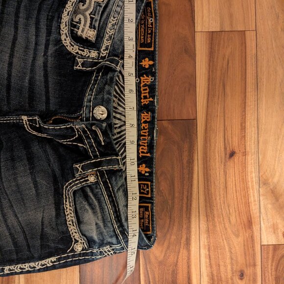 Rock Revival Easy Boot Cut Jeans size 27 - Picture 7 of 8